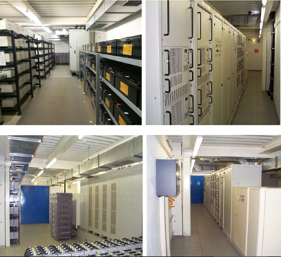 Strom- und Batterieanlage